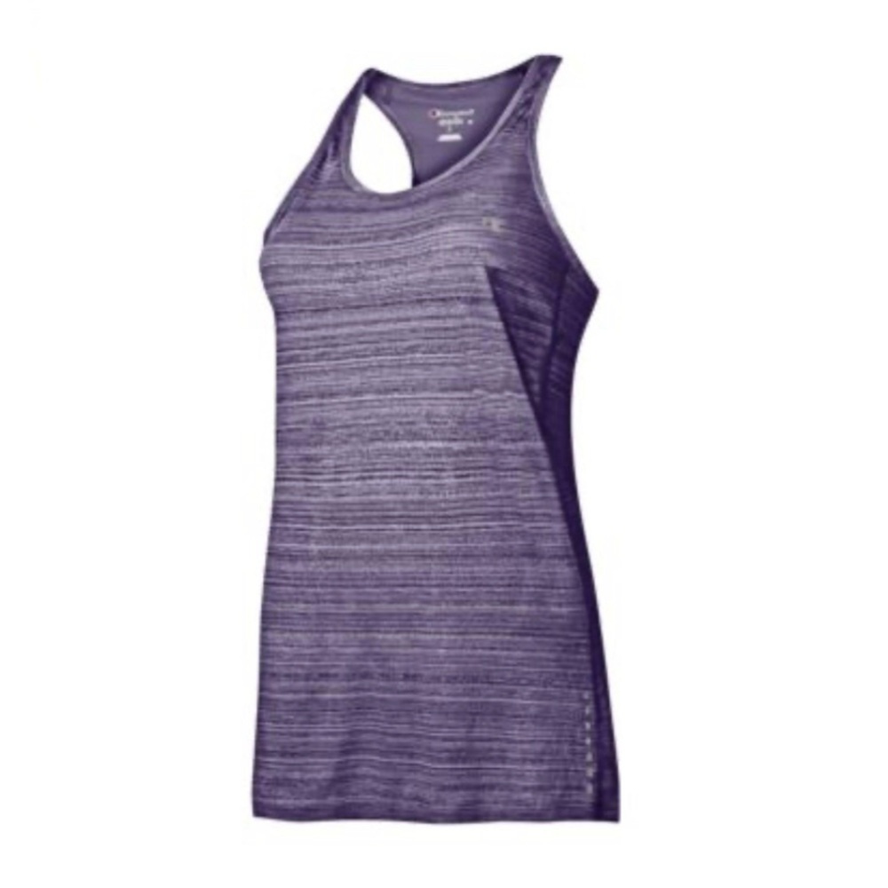 Champion Mystic Purple Lightweight Racerback Athletic Tank Top Small